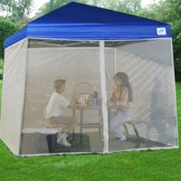 Screenroom for Easy Pop Up 10 x 10 Blue Tent/Gazebo