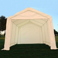 White 20' x 10' Heavy Duty Party Tent / Carport