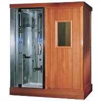 Zen Brand New Walk In Steam Shower & Sauna - 71" x 48" x 87.4"