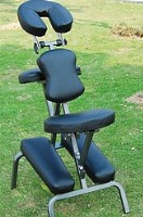 3.5" Black Foam Portable Massage Chair
