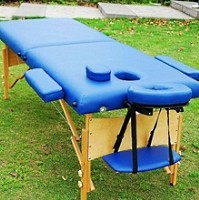 Blue Portable Massage Table Bed