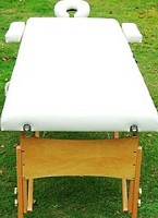 Creme Portable Massage Table Bed