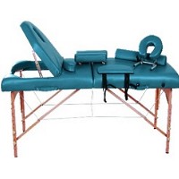 Dark Green Soozier 3" Thick Portable Massage Table