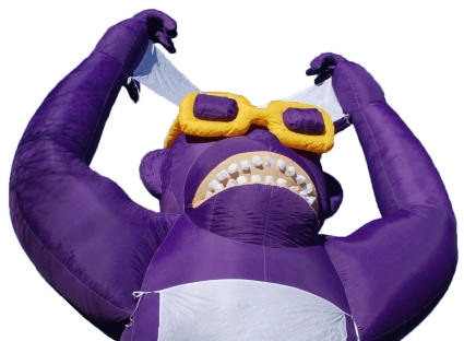 giant inflatable gorilla
