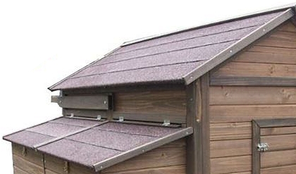 High Quality Mobile Chicken Coop House with 4 Internal Perches