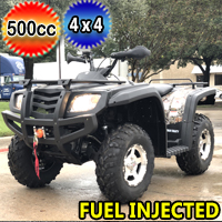 500cc Commander 4x4 Fully Automatic w/Reverse EFI Utility ATV - COMMANDER 500EFI
