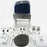 Medium-Heavy-Duty 24V AC Slide Gate Opener