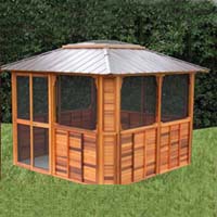 Brand New Anubis Hot Tub Enclosure Gazebo - 10' x 10'