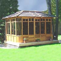 Supreme Zen Hot Tub Gazebo - 10' x 12'
