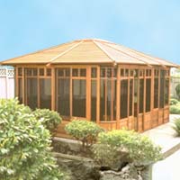Supreme Zen Hot Tub Enclosure Gazebo - 12' x 16'