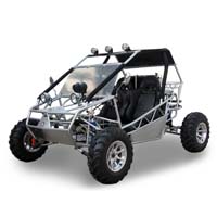 Fully Loaded 250cc Shaft Drive Power Buggy w/ MP3 Speaker and Alloy Wheels!
