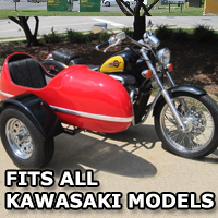 RocketTeer Side Car Motorcycle Sidecar Kit