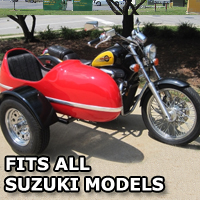 RocketTeer Side Car Motorcycle Sidecar Kit