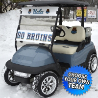 48v Custom NCAA Club Car Golf Cart