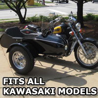 Classical RocketTeer Side Car Motorcycle Sidecar Kit