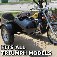 Standard RocketTeer Side Car Motorcycle Sidecar Kit - All Brands