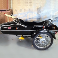 Rocket Side Car Motorcycle Sidecar Kit - Fits All Models