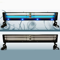 Aquarium Light 48" 260 Watt PL Aqua Lighting Reef Marine Fish Tank Salt Water
