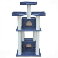 3-in-1 Cat Condo with Scratching Post