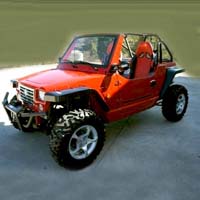 800cc Red Oreion Sand Reeper 4 x 4 Street Legal UTV