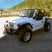 800cc White Oreion Sand Reeper 4 x 4 Street Legal UTV