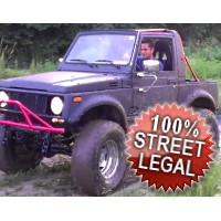 Suzuki Samurai Fully Street Legal Rock Crawler Jeep