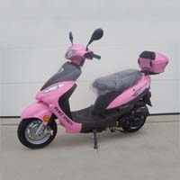 50cc Pink Panther Maui Moped, Only 6 Left!!