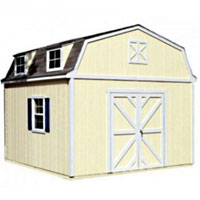 High Quality Farmland 12' x 12' Garden Tool Shed Kit