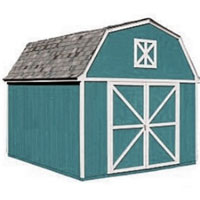 High Quality Pastoral 10' x 14' Garden Tool Shed Kit