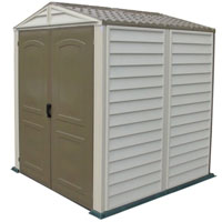 Duramax 6x6 StoreMate Vinyl Storage Shed with Floor