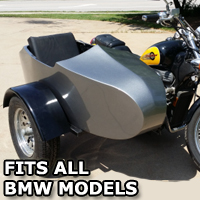 BMW RocketTeer Old School Biker Side Car Motorcycle Sidecar Kit