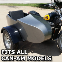 Can-Am RocketTeer Old School Biker Side Car Motorcycle Sidecar Kit