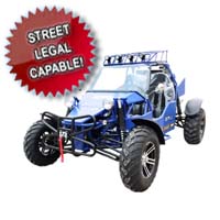 1000cc Super Sand Sniper Go Kart - 2 Seater & Street Legal Capable!