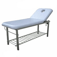 Solid Massage Bed with Metal Frame & Towel Holder