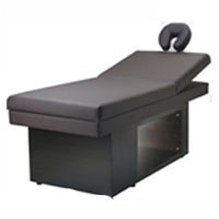 Modern Black Facial and Massage Table for Spas