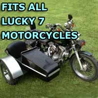 Lucky 7 Side Car Motorcycle Sidecar Kit