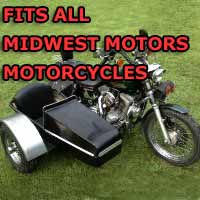 Midwest Motors Side Car Motorcycle Sidecar Kit