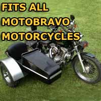 Motobravo Side Car Motorcycle Sidecar Kit