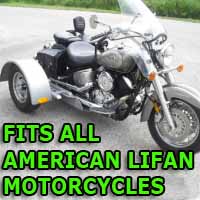 American Lifan Motorcycle Trike Kit - Fits All Models