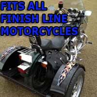 Finish Line Motorcycle Trike Kit - Fits All Models