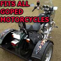 Goped Scooter Motorcycle Trike Kit - Fits All Models
