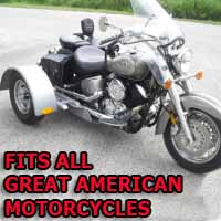 Great American Motorcycle Trike Kit - Fits All Models