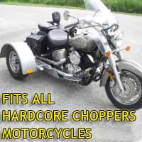 Hardcore Motorcycle Trike Kit - Fits All Models