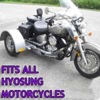 Hyosung Motorcycle Trike Kit - Fits All Models