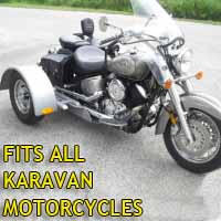 Karavan Motorcycle Trike Kit - Fits All Models