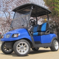 48V Royal Blue Club Car Precedent Golf Cart