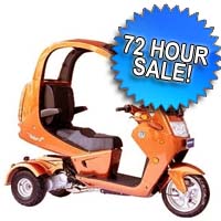 150cc Three-Wheel Bonzai Moped