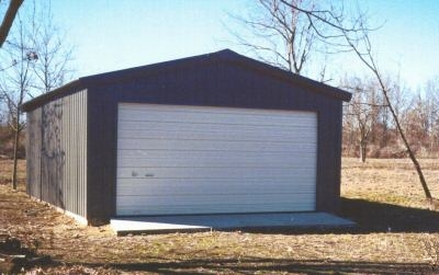 20' x 24' x 10' Steel Frame Shed Garage Building Kit