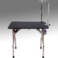 High Quality Portable Folding Dog Grooming Table with Wheels