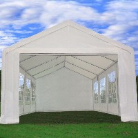26' x13' Heavy Duty White Party Canopy Wedding Tent